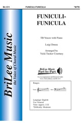 Funiculi-Funicula TB choral sheet music cover
